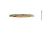 Forge de Laguiole Lommekniv 11 cm | Oliventræsskaft & Satinfinish