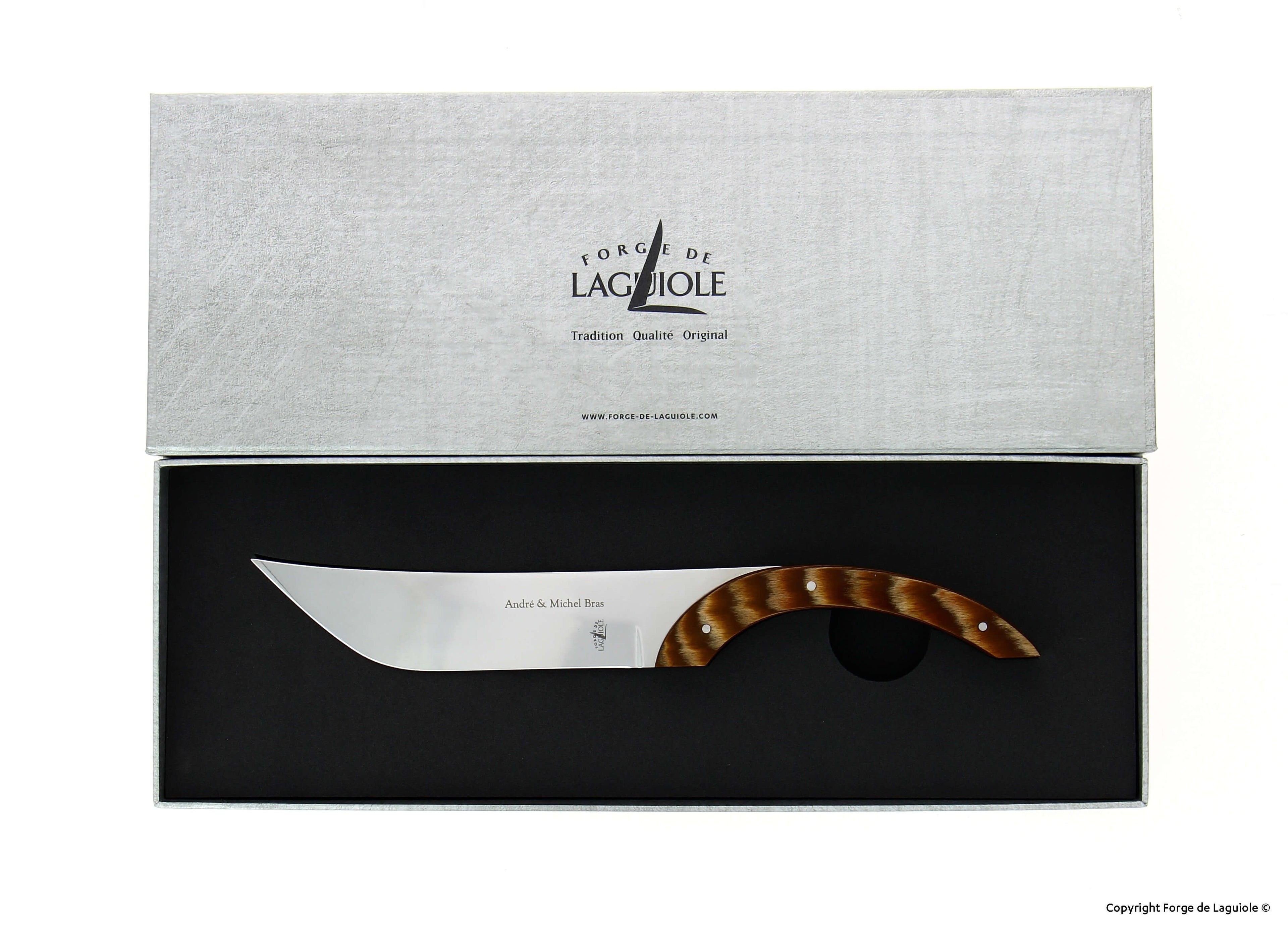 Ostekniv fra Michel Bras, udholdenhedskaft, skinnende finish Référence : 00004237
