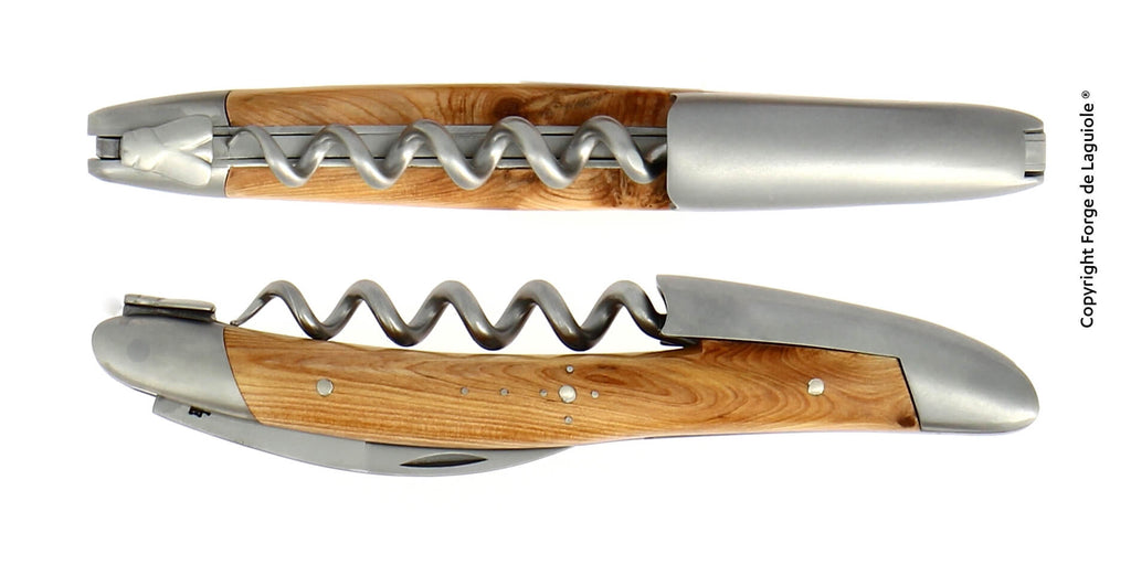 Forge De Laguiole Sommelier Enebær (Juniper) og Satin finish