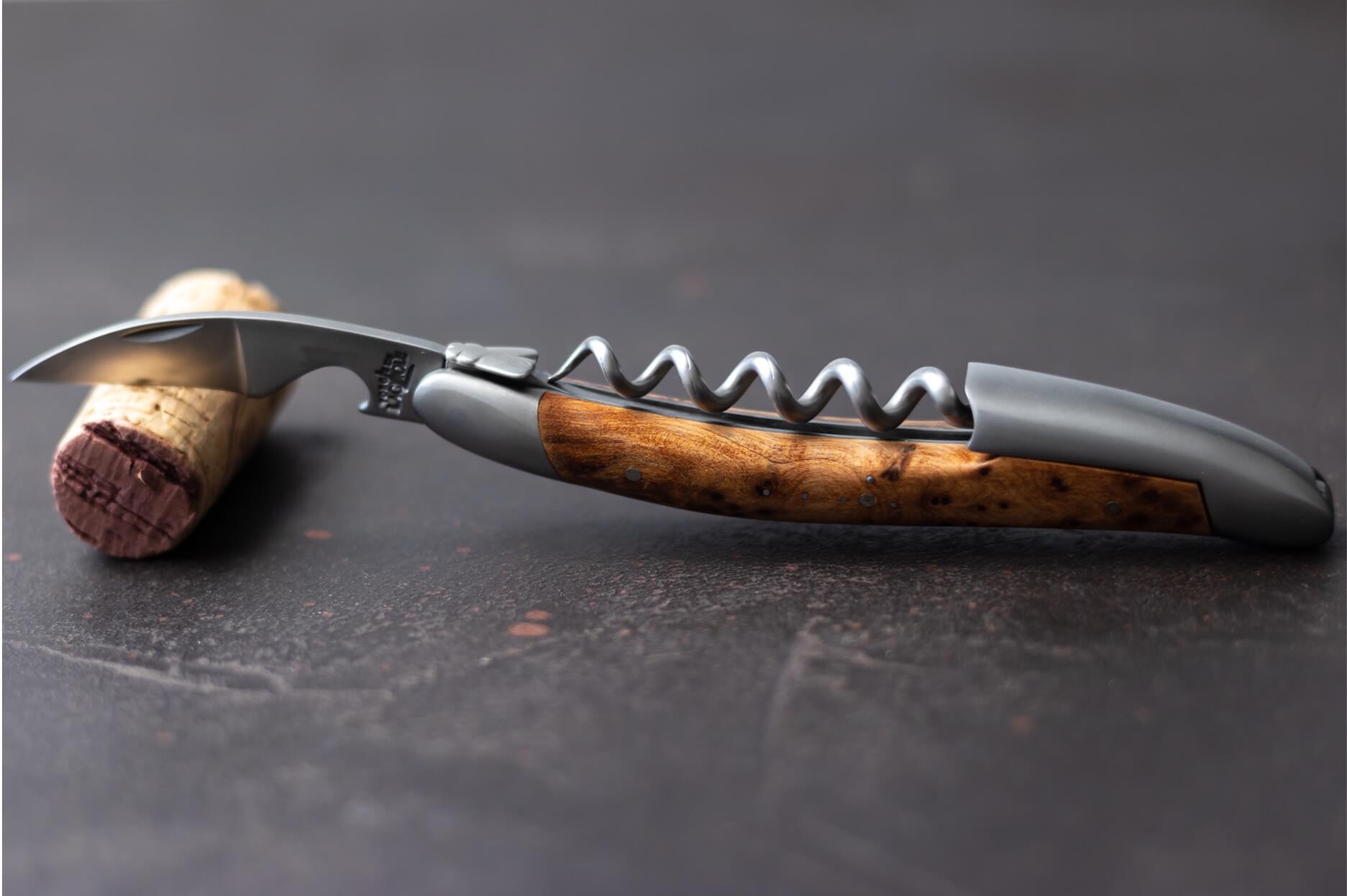 Forge De Laguiole Sommelier Enebær (Juniper) og Satin finish