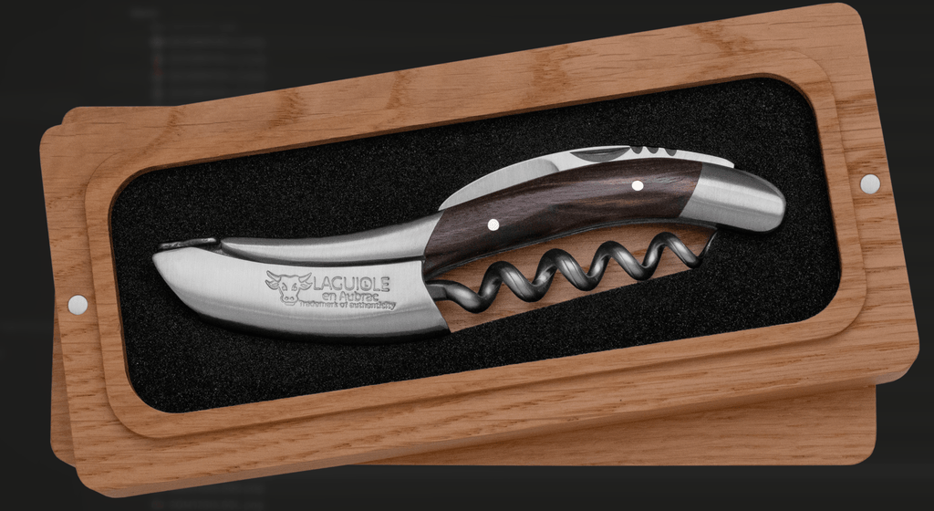 Classic Laguiole Sommelier – Macassar Ibenholt – Mat Finish