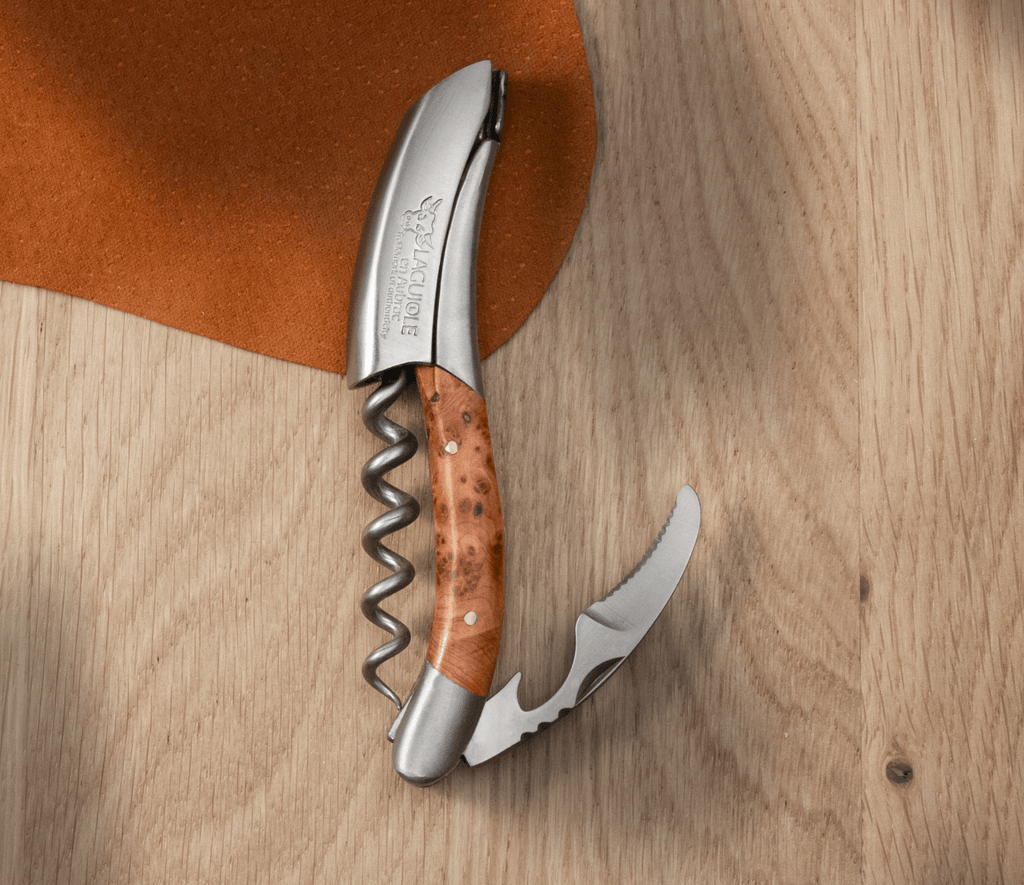Laguiole En Aubrac Sommelier proprækkker | Enebærtræ & Satinfinish