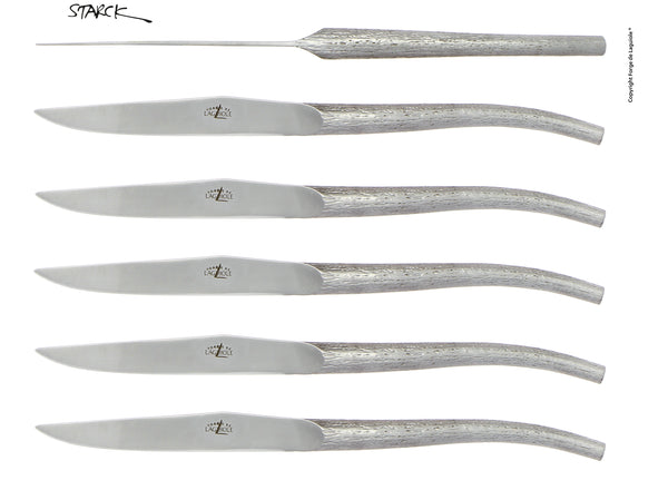 Forge de Laguiole Bordknive | Philippe Starck Signatur & Satinfinish