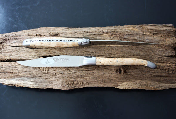 Laguiole En Aubrac steakknive i birketræ