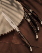Laguiole En Aubrac – Grillknive i Macassar Ibenholt