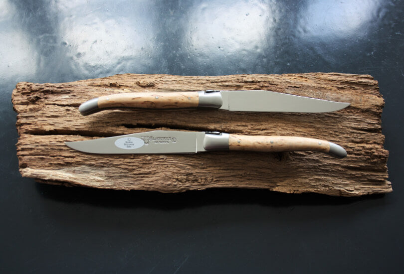 Laguiole En Aubrac steakknive i birketræ