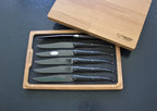 Laguiole En Aubrac knive med sort Paperstone-håndtag