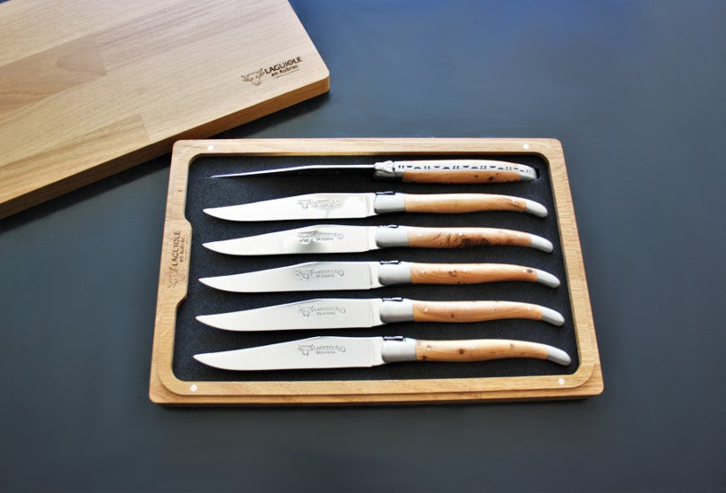 'Laguiole En Aubrac' Enebær (Juniper) Laguiole knive