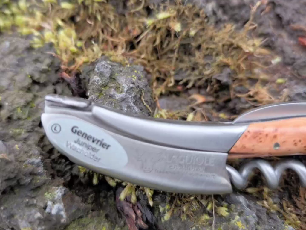 Laguiole En Aubrac Sommelier proprækkker | Enebærtræ & Satinfinish